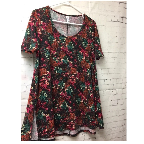 LuLaRoe Perfect Tee XS Short Sleeve Top - Picture 7 of 8